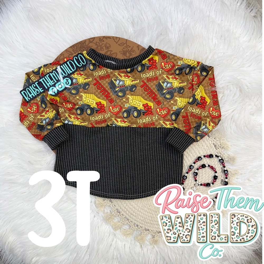 Kids Construction Sweatshirt